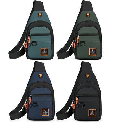 Waterproof Mens Bike Shoulder Bag Outdoor Hiking Travel Backpack Leisure Sports Crossbody Chest Bag 5