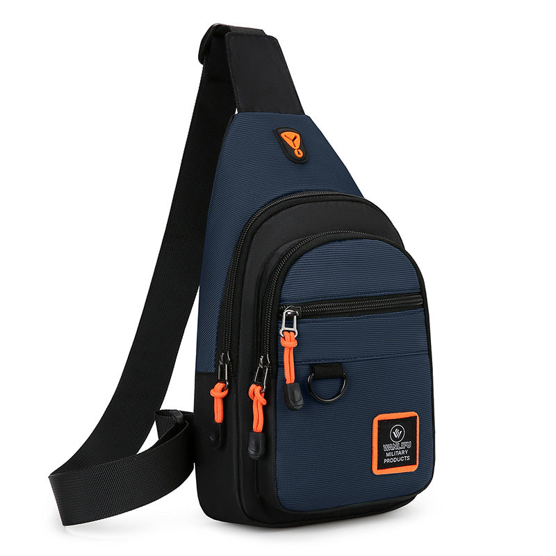 Waterproof Mens Bike Shoulder Bag Outdoor Hiking Travel Backpack Leisure Sports Crossbody Chest Bag 6
