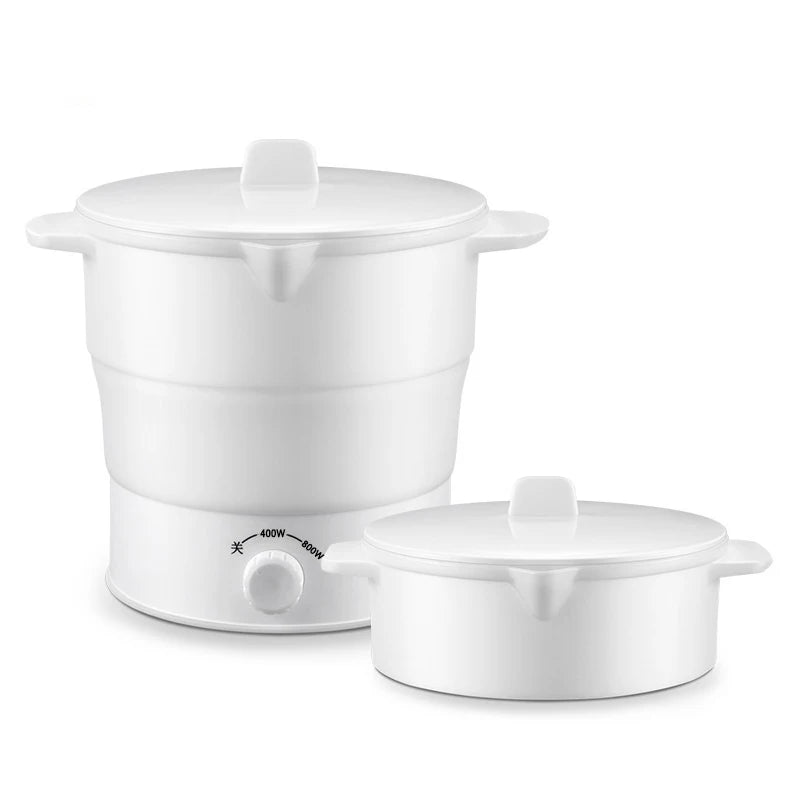 Multi Portable Fold able Silicone Pot, Travel Electric Kettle, Camping Hot Pot Water Boiler, Compact Folding