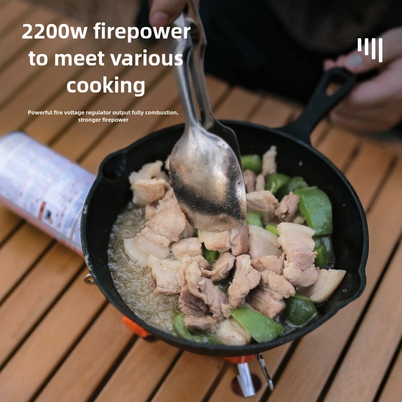Ultralight Portable Folding Mini Square Cassette Gas Stove Outdoor Cooktop For Camping Hiking Trave 1