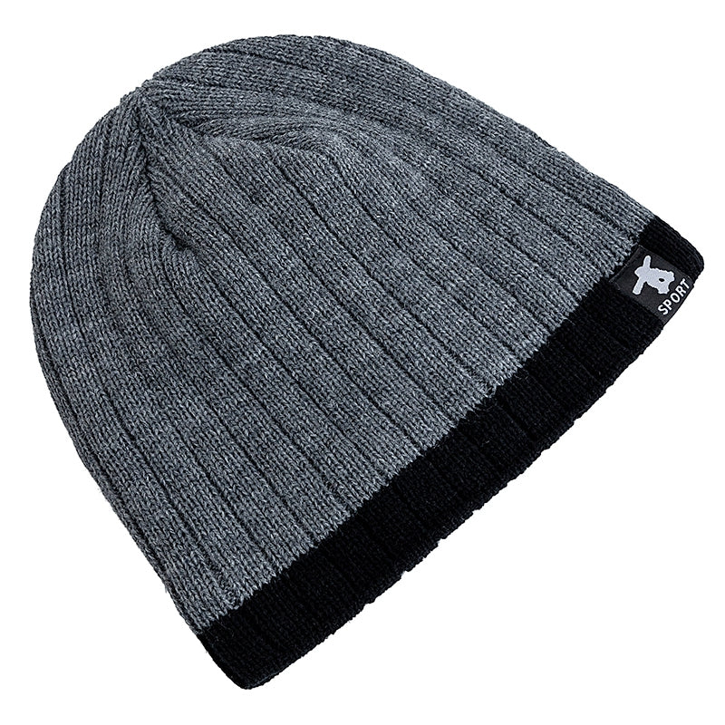 Plush Fur Lined Warm Winter Hats New Style Unisex Beanies Casual Streetwear Knitted Hats For Man Wo 2