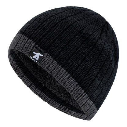 Plush Fur Lined Warm Winter Hats New Style Unisex Beanies Casual Streetwear Knitted Hats For Man Wo 5