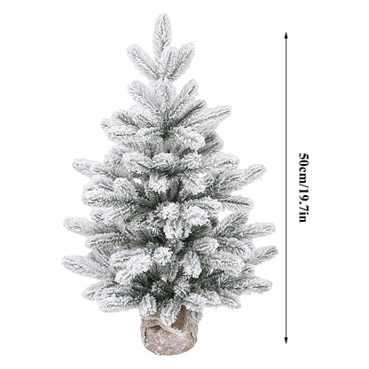 Artificial Snowy Christmas Tree Family Christmas Tree Desktop Christmas Tree Christmas Party Orname 1