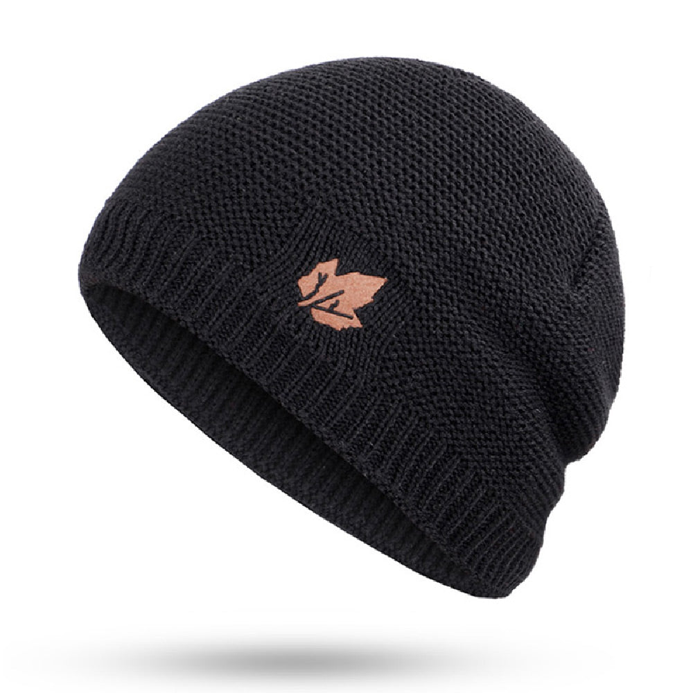 Winter ski male bone, new winter knit hats men's, women's outdoor warm, plus velvet loose caps, thickening Skullies