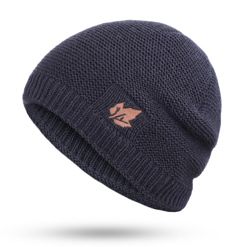 Winter Ski Male Bone New Winter Knit Hats Mens Womens Outdoor Warm Plus Velvet Loose Caps Thickenin 6