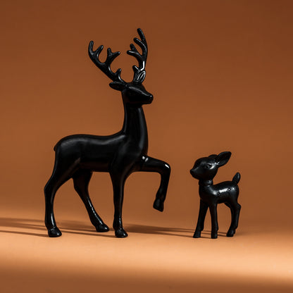 Room Decor Mother Deer Cute Kids Room Decor Sculptures Kawaii Sculptures Christmas Home Decoration  2