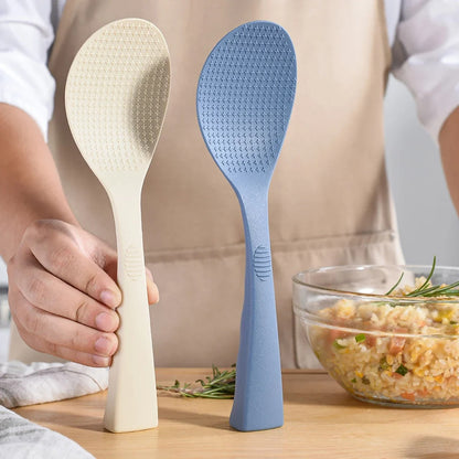 Food Grade Silicone, Non Stick Rice Spoon, High-temperature Resistant, Household Cooking Tool