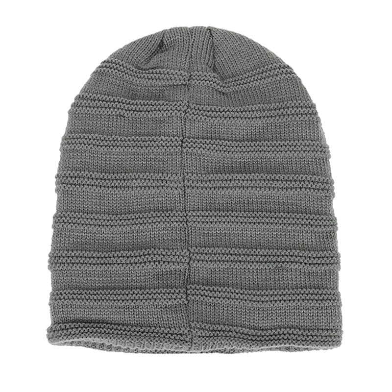 Thick Soft Stretch Hat, Unisex Fur Lined Beanie, Keep Warm Winter Hat, Fashionable Winter Cap for Men and Women