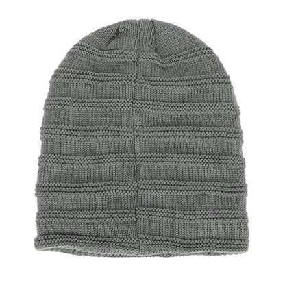 Thick Soft Stretch Hat, Unisex Fur Lined Beanie, Keep Warm Winter Hat, Fashionable Winter Cap for Men and Women