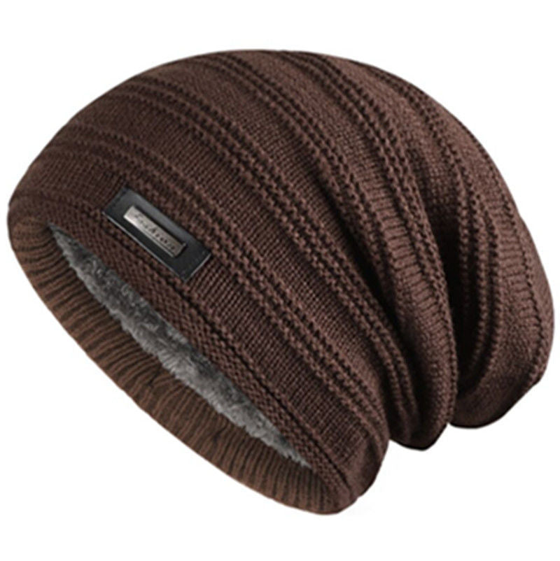 Thick Soft Stretch Hat, Unisex Fur Lined Beanie, Keep Warm Winter Hat, Fashionable Winter Cap for Men and Women