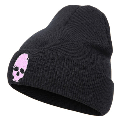 Autumn And Winter Skull Style, Beanie Hats For Woman And Man, Unisex Knitted Hat, Warm Winter Cap