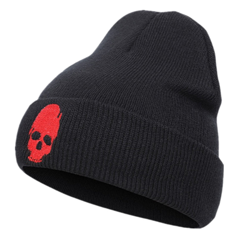 Autumn And Winter Skull Style, Beanie Hats For Woman And Man, Unisex Knitted Hat, Warm Winter Cap