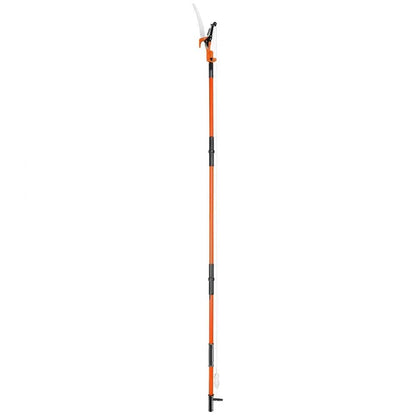 Extendable Tree Pruner Manual Pole Saw Sharp Steel Blade And Scissors For Pruning Palms And Shrubs 7