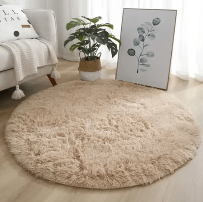 CloudSoft Plush Round Rug For Living Room And Bedroom 6