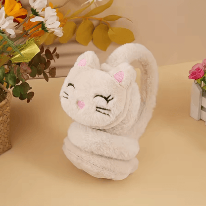 CozyCat Plush Earmuffs Winter Warm Ear Protection 6