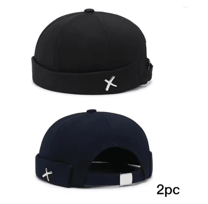 UrbanEdge Korean Style Sailor Beanie Street Hat 2