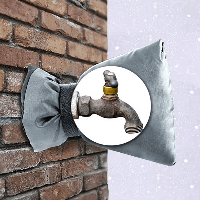 FrostGuard Outdoor Faucet Cover Winter Freeze Protector