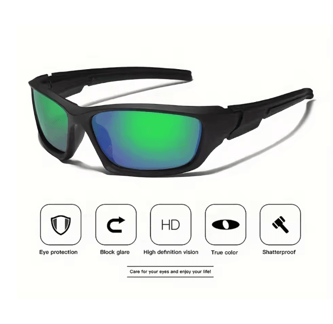 AeroView Polarized Sports Sunglasses 2 Pack For Men And Women 1