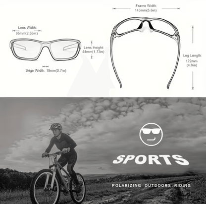 AeroView Polarized Sports Sunglasses 2 Pack For Men And Women 2