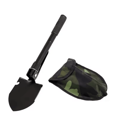 TactixPro Folding Military Shovel Multifunctional Survival Tool
