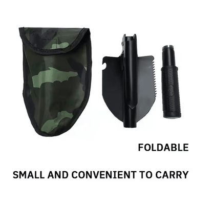 TactixPro Folding Military Shovel Multifunctional Survival Tool 3