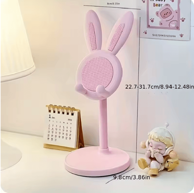 BunnyHold Universal Rabbit Phone Stand For Desk And Decor 3