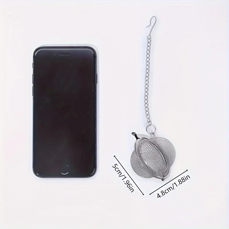 304 Stainless Steel Filter Ball With Extension Chain 5