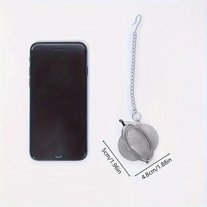 304 Stainless Steel Filter Ball With Extension Chain 5