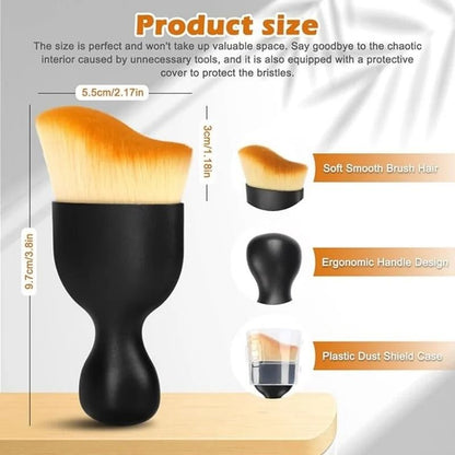 Car Interior Detail Brush Set For Air Vents Dashboard Cleaning 1