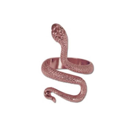 3pcs Snake Ring Set For Men And Women  Hip Hop Ring Gothic Rings In Retro Gun Black 12