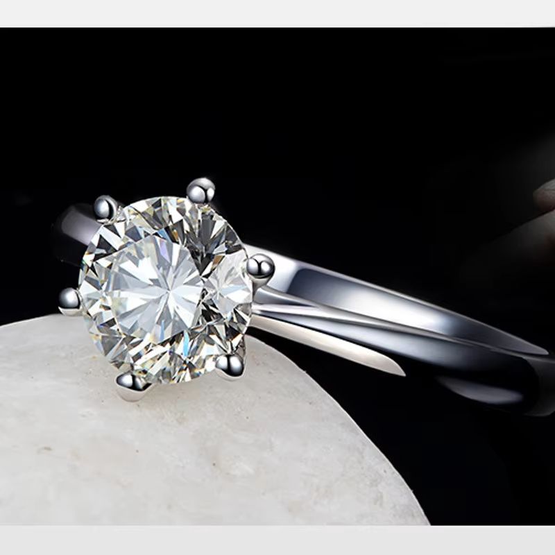 Elegant S925 Sterling Silver Engagement Ring With Austrian Crystal  Matching Wedding Band For Men A 2