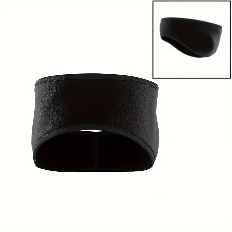 Warm Fleece Earmuffs Headband Soft Windproof Ear Warmer Unisex Outdoor Sports Headbands Ideal For S 4