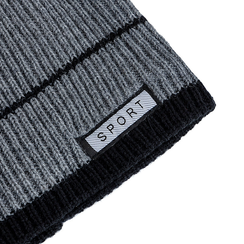Winter Beanies for Men and Women, Unisex Warm Knitted Hat, Plush Fur Lined Streetwear Cap, Casual Designer Ski Hat