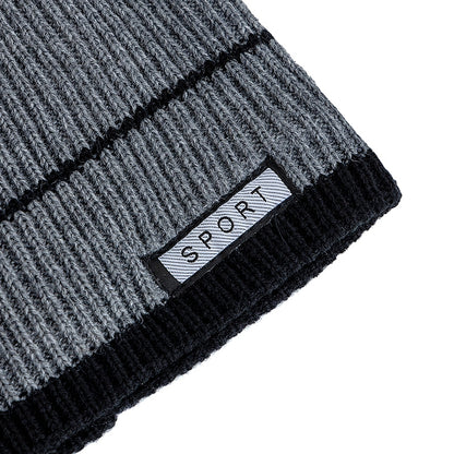 Winter Beanies for Men and Women, Unisex Warm Knitted Hat, Plush Fur Lined Streetwear Cap, Casual Designer Ski Hat