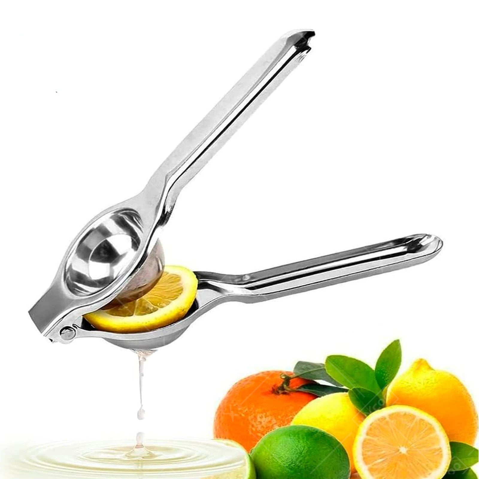 Stainless Steel Lemon Squeezer Handheld Citrus Juicer Lemon Lime Orange Press Manual Fruit Juicer H 1