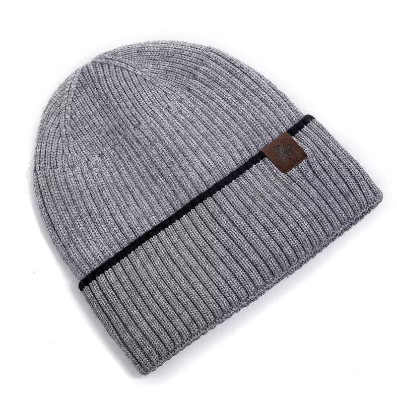 Plush Fleece Warm Cap, New Unisex Winter Hat, Soft Beanie Hat for Men Women, Outdoor Thicken Knitted Snow Ski Hat
