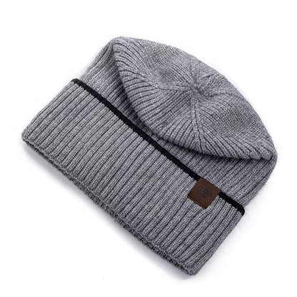 Plush Fleece Warm Cap, New Unisex Winter Hat, Soft Beanie Hat for Men Women, Outdoor Thicken Knitted Snow Ski Hat