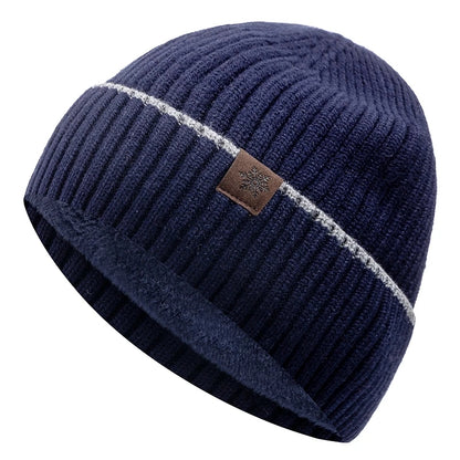 Plush Fleece Warm Cap, New Unisex Winter Hat, Soft Beanie Hat for Men Women, Outdoor Thicken Knitted Snow Ski Hat