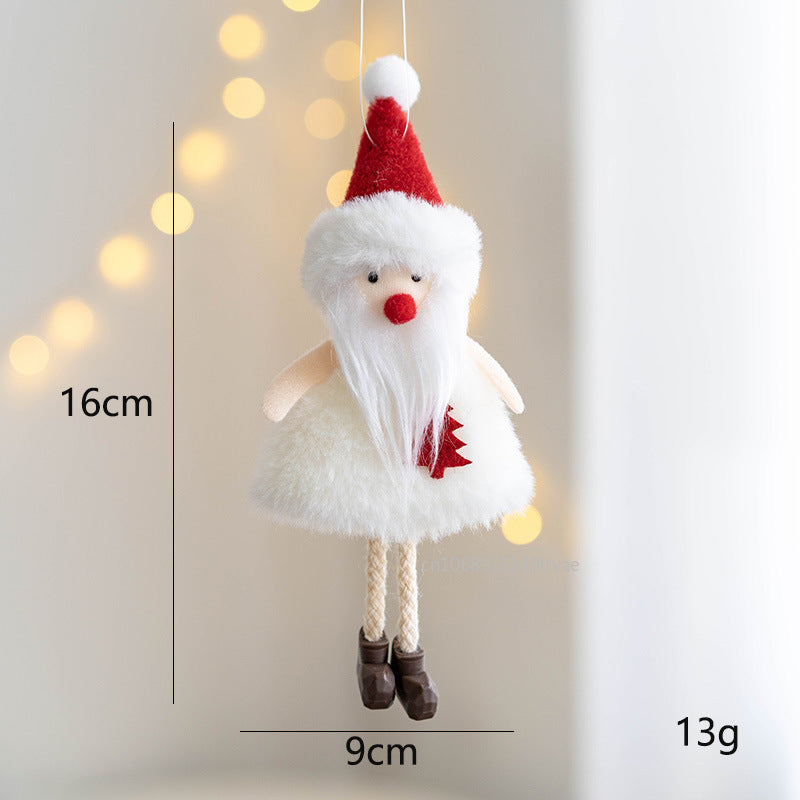 Christmas Tree Hanging Angel Doll, Kids Toys, New Year Ornaments, Navidad Noel Home Decoration, Holiday Pendants