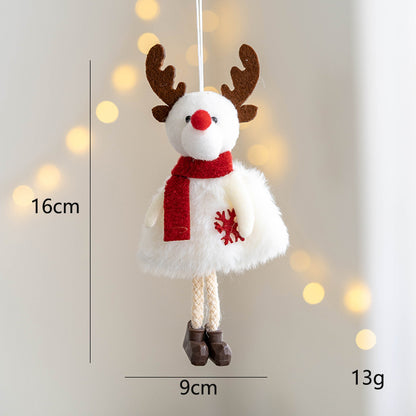 Christmas Tree Hanging Angel Doll, Kids Toys, New Year Ornaments, Navidad Noel Home Decoration, Holiday Pendants