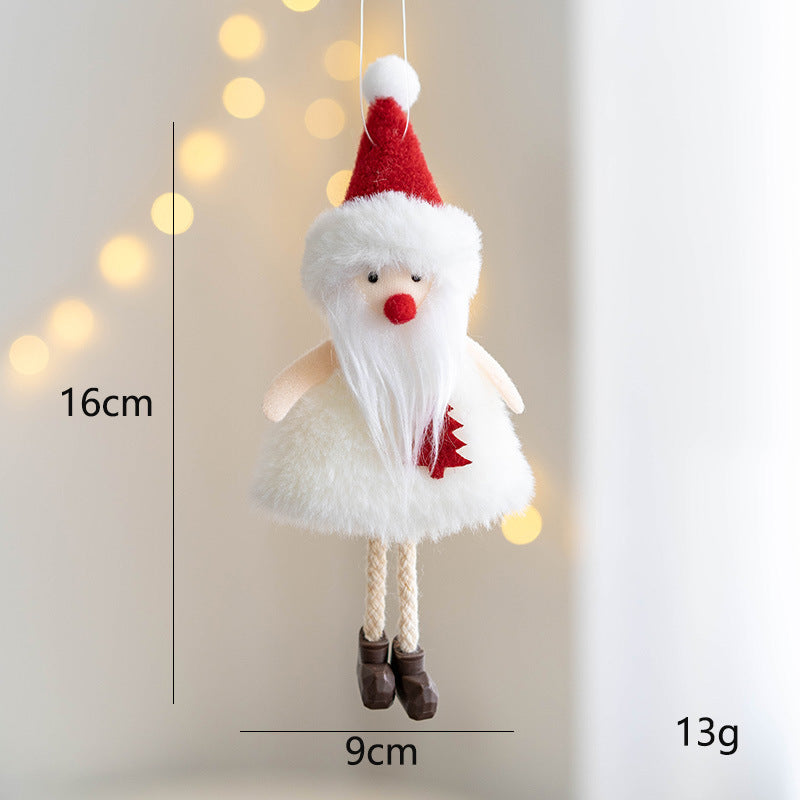 Christmas Tree Hanging Angel Doll, Kids Toys, New Year Ornaments, Navidad Noel Home Decoration, Holiday Pendants
