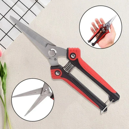 Stainless Steel Pruning Shears With Non Slip Handle 3