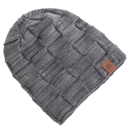 Fashion Female Winter Hats Hot Sale Slouchy Beanie Multicolor Mixing Design Knitted Warm Cap 1