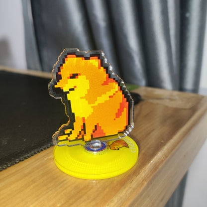 Cute Cat Acrylic Rotating Kitten Stand, Desk Decoration, Home Decor, Car, Motorcycle, Kids, Adults Gifts