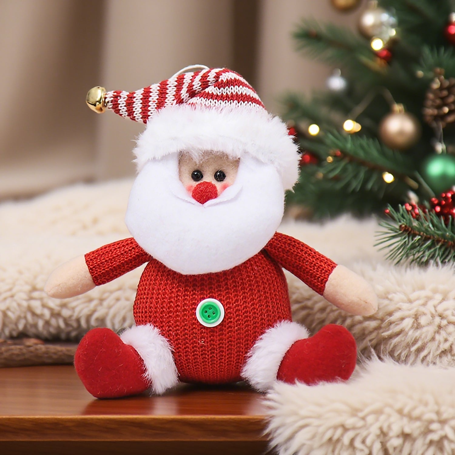 Santa Claus Snowman, Elk Doll Children Xmas Gift, Tree Plush Ornaments, Home Christmas Decorations, Party New Year