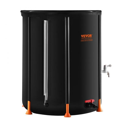 Collapsible Rain Barrel Rain Catcher With Spigots Overflow Kit 8