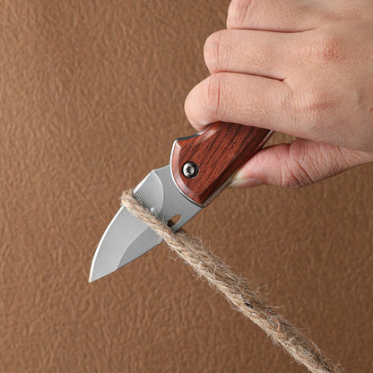 Handmade Stainless Steel Folding Boning Knife, Portable Pocket Knife, Butcher Meat Fruit Fish BBQ Cutting Knife