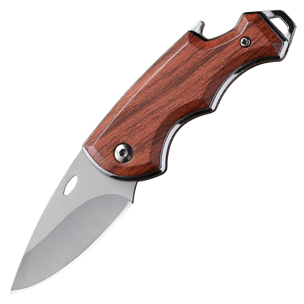 Handmade Stainless Steel Folding Boning Knife, Portable Pocket Knife, Butcher Meat Fruit Fish BBQ Cutting Knife
