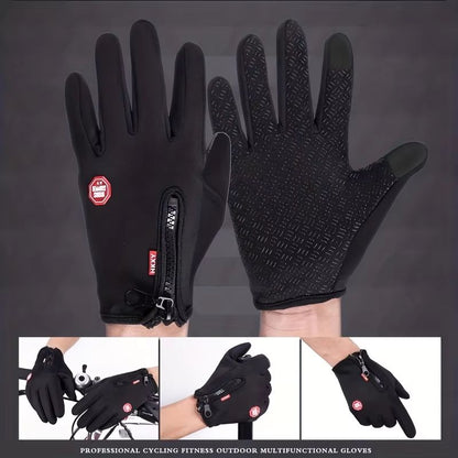 Unisex Touchscreen Winter Gloves Warm Windproof Outdoor Gloves 3