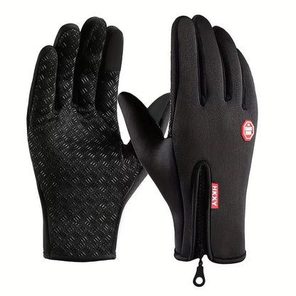Unisex Touchscreen Winter Gloves Warm Windproof Outdoor Gloves 4